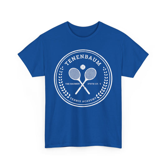 Tenenbaum Tennis Academy - The Tenenbaums Comedy Movie 2001 Racket Logo T-shirt