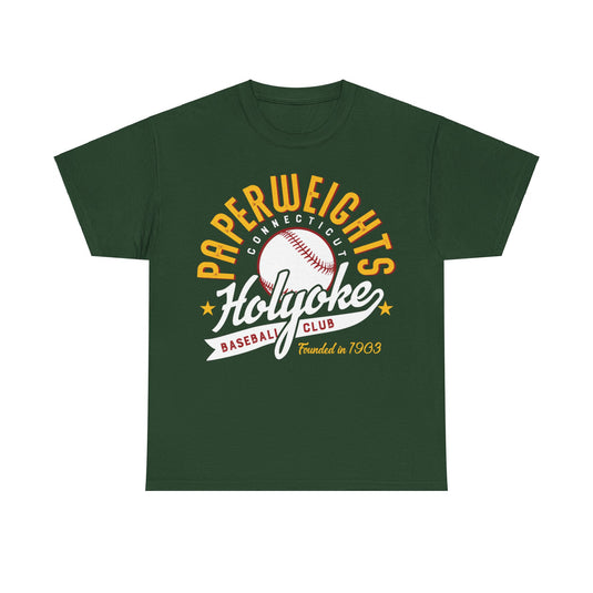 Holyoke Paperweights Est 1903 Connecticut Baseball T-shirt