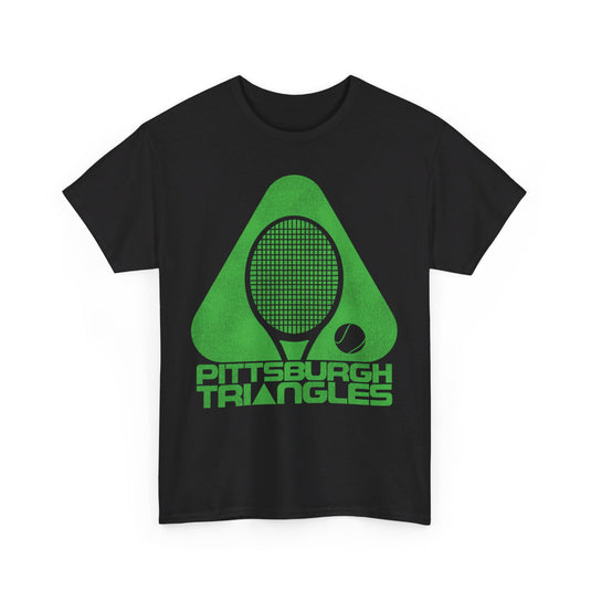 Pittsburgh Triangles Tennis Team Retro Nostalgic T-shirt