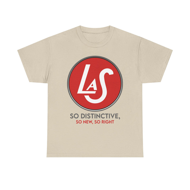 Load image into Gallery viewer, LaSalle So Distinctive So New So Right Red Circle Logo T-shirt
