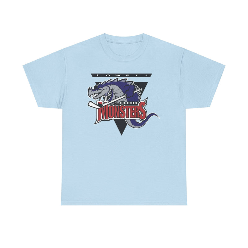 Load image into Gallery viewer, Lowell Lock Monsters American Hockey League 1998-2006 Massachusetts T-shirt
