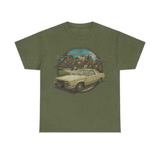 Mercury Zephyr Z7 Automobile Car T-shirt