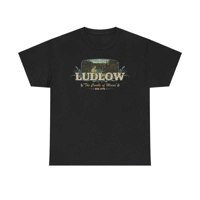 Load image into Gallery viewer, Ludlow The Cradle of Maine 1774 Macroverse T-shirt
