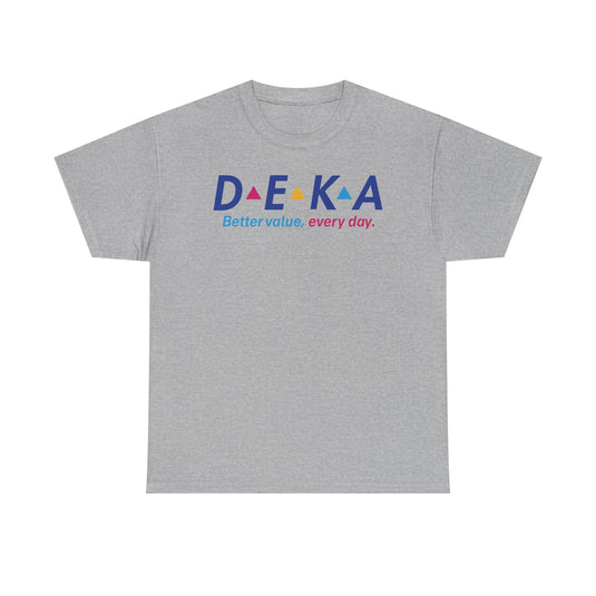 DEKA Better Value Every Day Vintage Logo T-Shirt