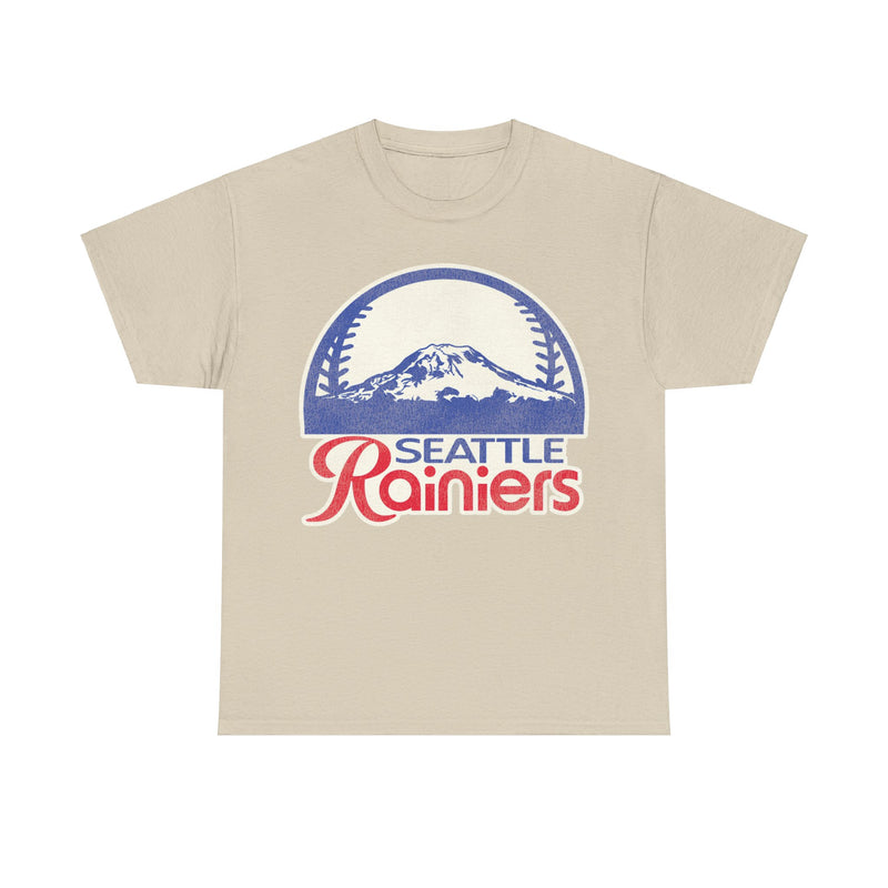 Load image into Gallery viewer, Seattle Rainiers Mountain Nostalgic Retro Baseball Team T-shirt
