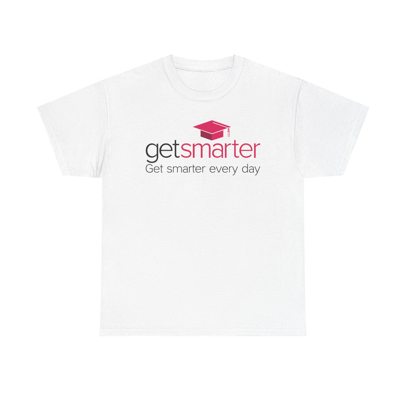 Load image into Gallery viewer, GetSmarter T-Shirt Defunct Online Education Company Get Smarter Every Day Tee
