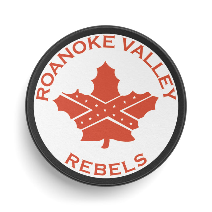 Roanoke Valley Rebels Virginia 1970-1976 Hockey Puck