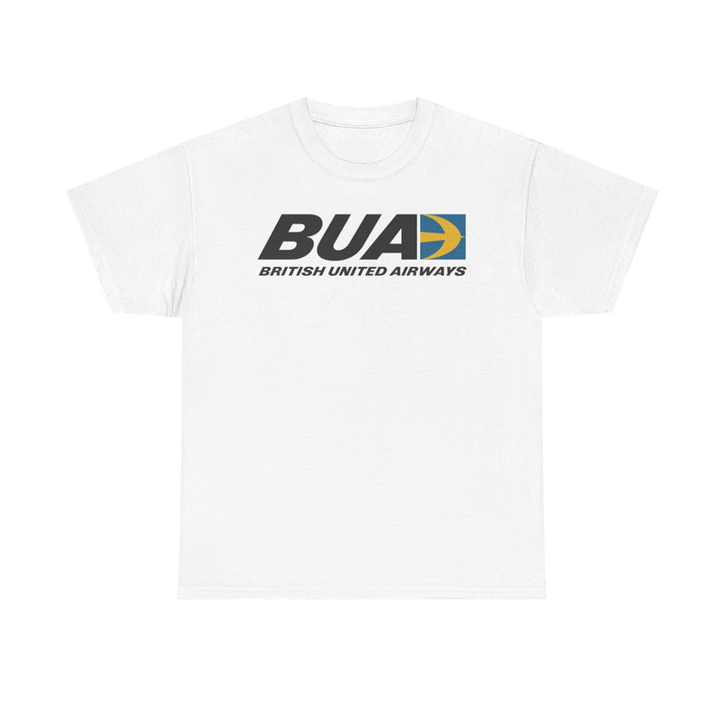 Load image into Gallery viewer, BUA British United Airways Speedbird Logo UK Aviation History T-shirt
