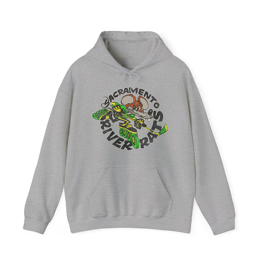 Sacramento River Rats Roller Hockey Nostalgic Pullover Hoody