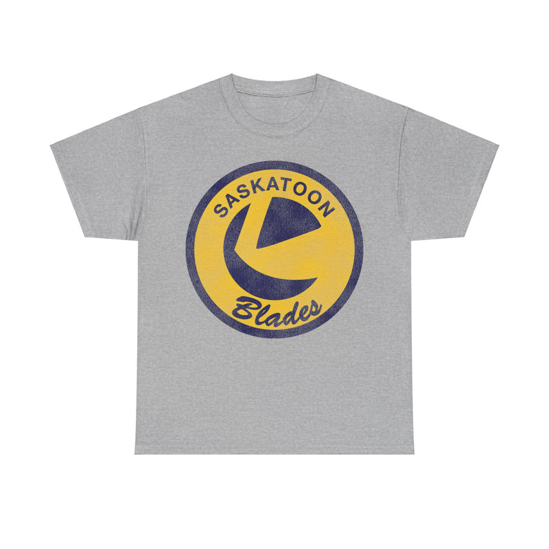 Load image into Gallery viewer, Saskatoon Blades Canada Ice Hockey T-shirt
