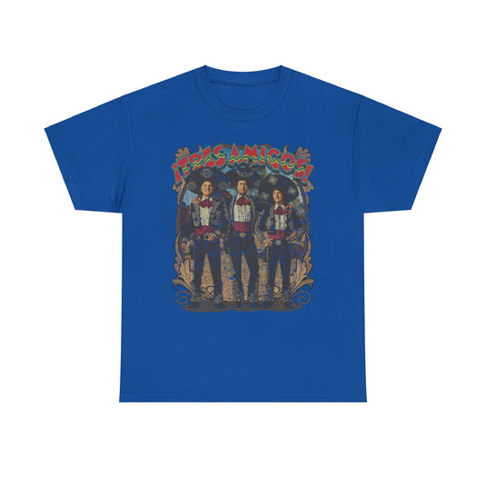 Tres Amigos 1986 Comedy Western Cowboy Movie T-shirt