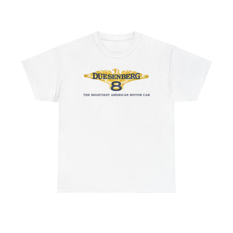 Load image into Gallery viewer, Duesenberg 8 The Mightiest American Motor Car Eagle T-shirt
