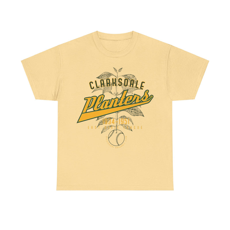 Load image into Gallery viewer, Clarksdale Planters Est 1934 Mississippi Baseball T-shirt
