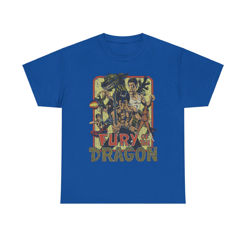 Load image into Gallery viewer, Fury of the Dragon 1976 Bruce Lee T-shirt
