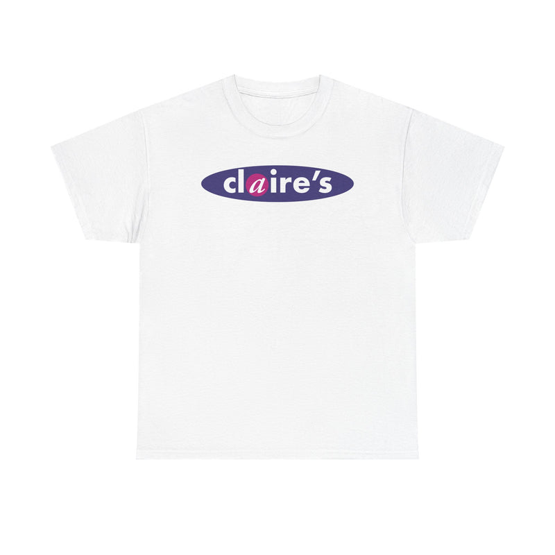 Load image into Gallery viewer, Claire's T-Shirt - Accessories Retail Industry Bankrupt Store Logo
