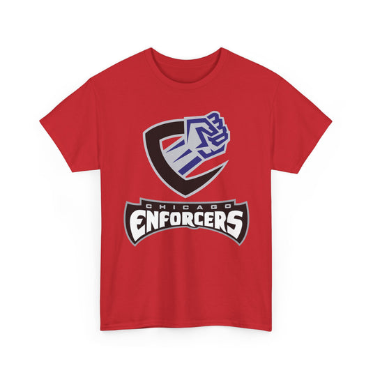 Chicago Enforcers Illinois XFL Football 2001 T-shirt