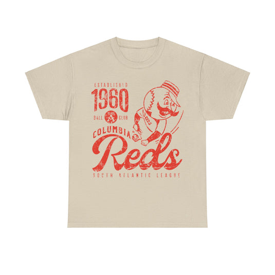 Columbia Reds Est 1960 South Carolina Baseball Club T-shirt