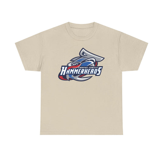 Corpus Christi Hammerheads T-Shirt - Indoor Football 2004-12 Defunct Tee