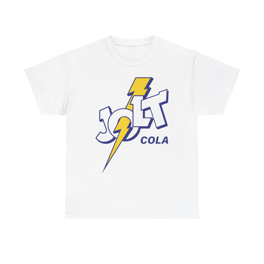 Jolt Cola Soft Drink Soda Logo T-shirt