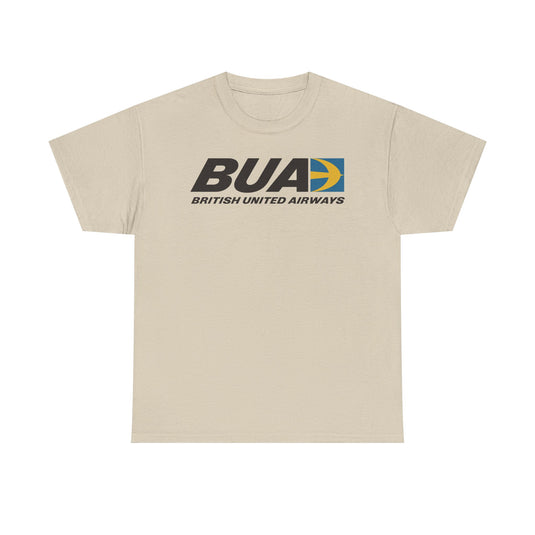 BUA British United Airways Speedbird Logo UK Aviation History T-shirt