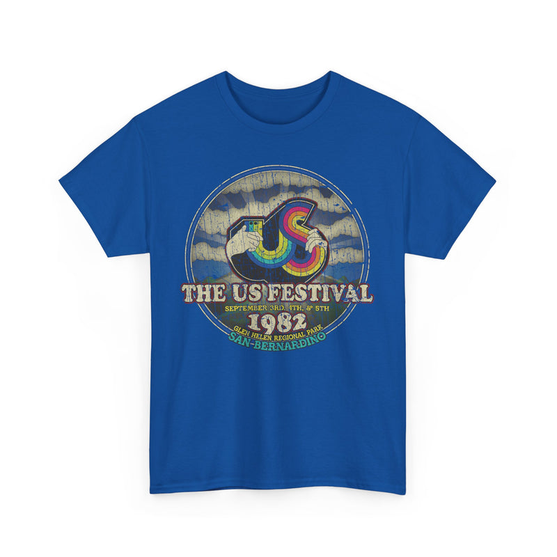 Load image into Gallery viewer, US Festival 1982 Glen Helen Music Technology Concert Festival T-shirt
