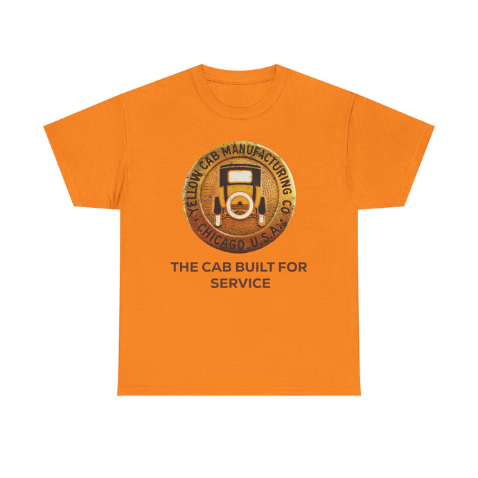 Yellow Cab Manufacturing Company The Cab Built For Service Chicago Illinois T-shirt