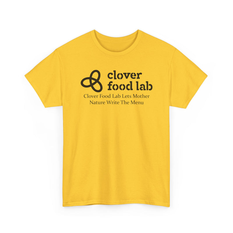 Load image into Gallery viewer, Clover Food Lab T-Shirt - Restaurant Chain Logo Tee - Vegetarian
