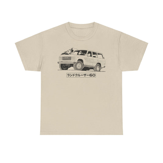 Toyota Land Cruiser 60 Series Japanese Car T-shirt