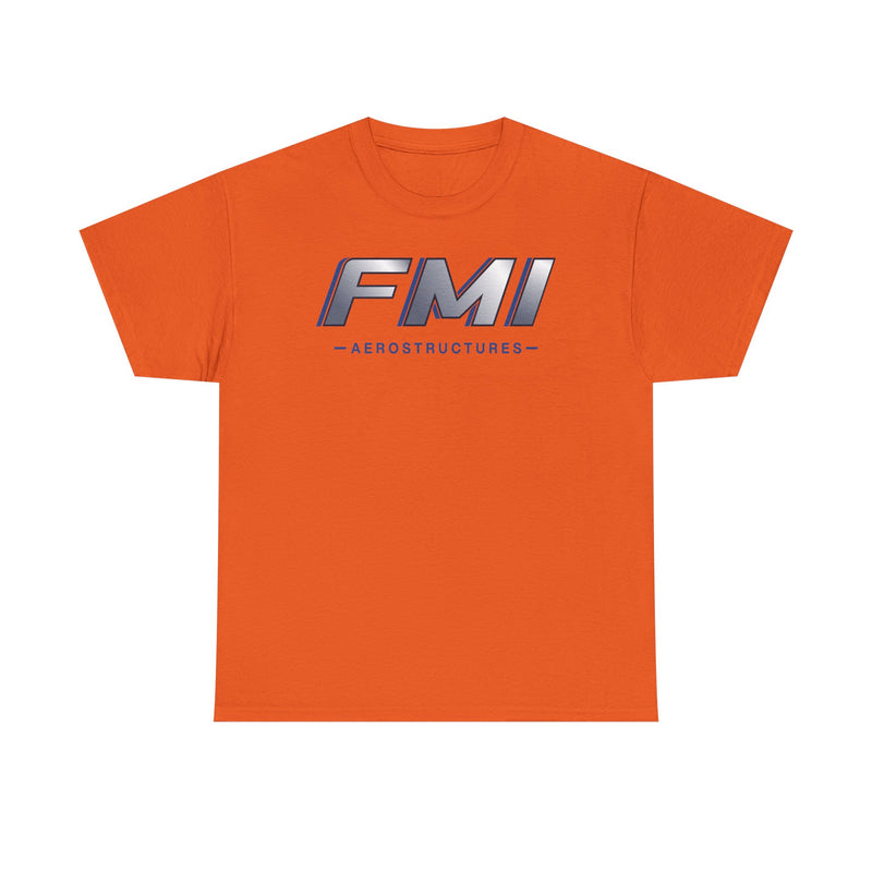 Load image into Gallery viewer, FMI Aerostructures T-Shirt Defunct Aerospace Company Bankrupt Logo Tee
