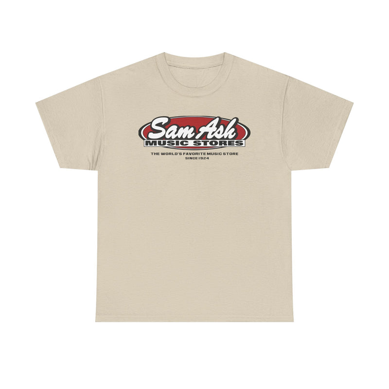 Load image into Gallery viewer, Sam Ash Music Retail Store Nostalgic T-shirt
