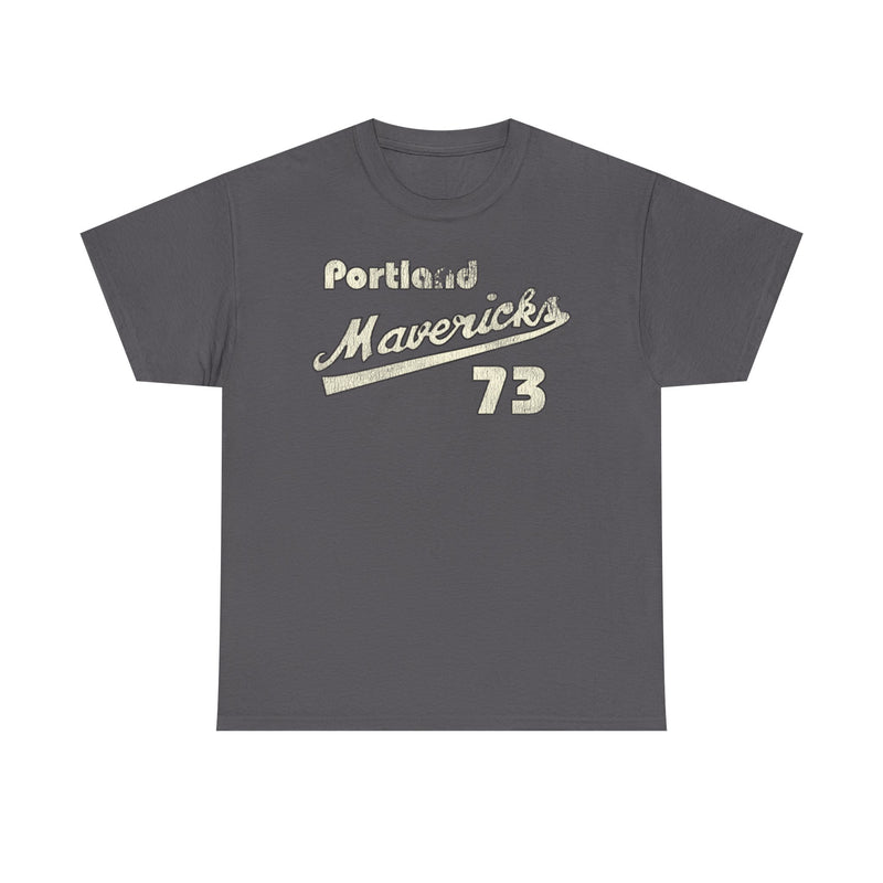 Load image into Gallery viewer, Portland Mavericks Distressed Logo Oregon Baseball T-shirt
