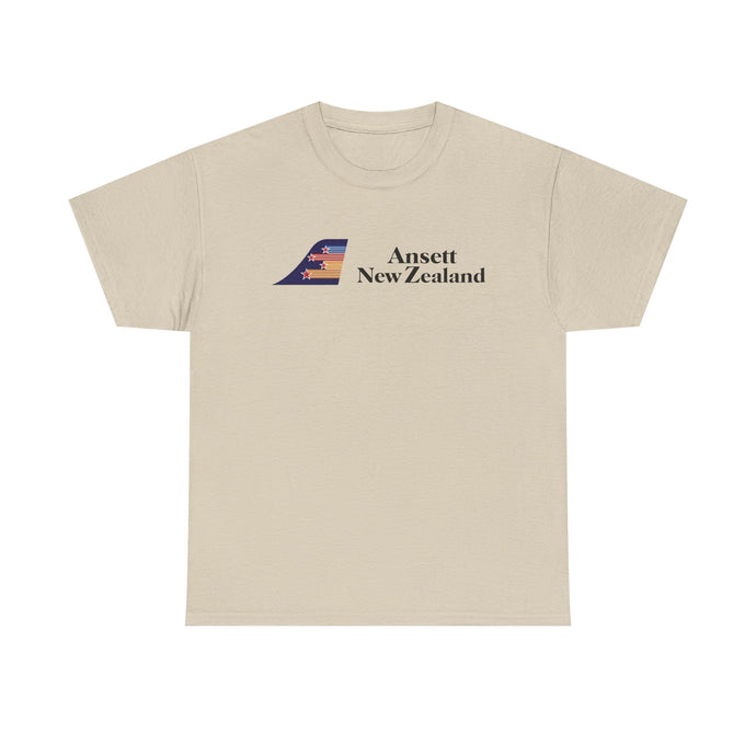 Ansett New Zealand Vintage Airline Logo Retro Aviation Memorabilia T-shirt