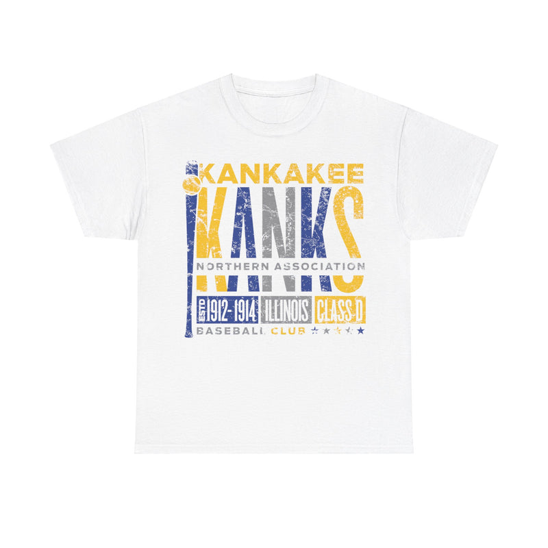 Load image into Gallery viewer, Kankakee Kanks Est 1912 Illinois Baseball T-shirt
