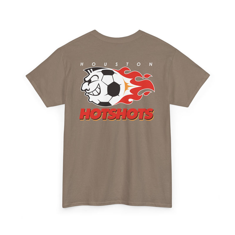 Load image into Gallery viewer, Houston Hotshots Texas Soccer 1994-2000 Double Logo T-shirt
