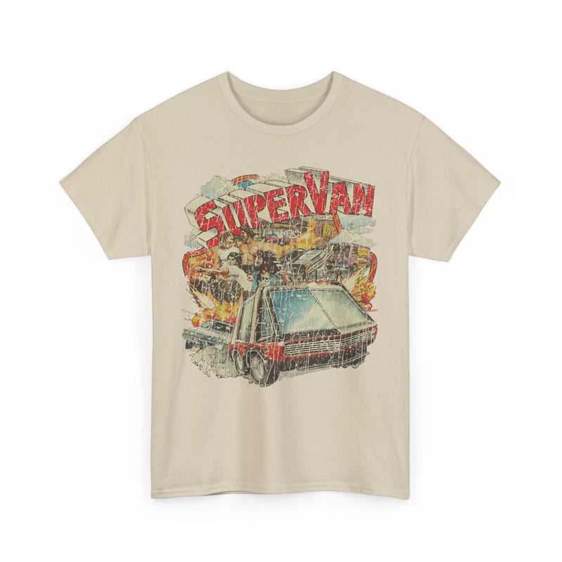 Load image into Gallery viewer, SuperVan 1977 Comedy Action Movie T-shirt
