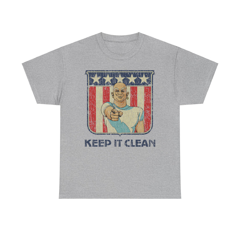 Load image into Gallery viewer, Keep it Clean America Nostalgic Logo T-shirt
