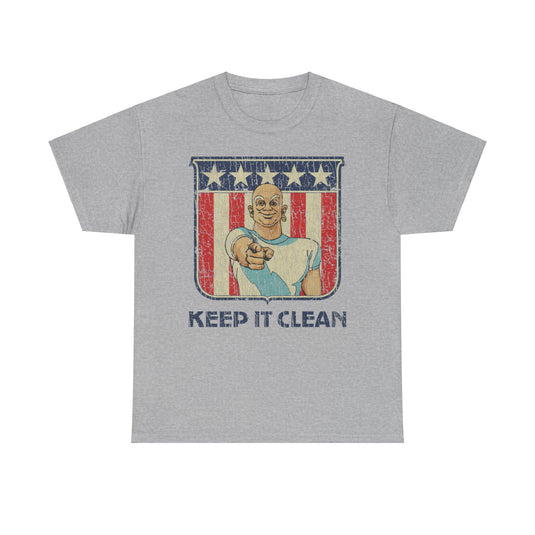 Keep it Clean America Nostalgic Logo T-shirt