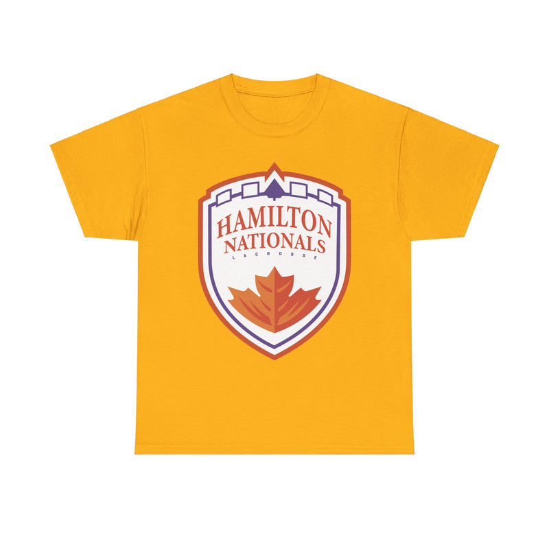 Load image into Gallery viewer, Hamilton Nationals Major League Lacrosse Canada 2011-2013 T-shirt
