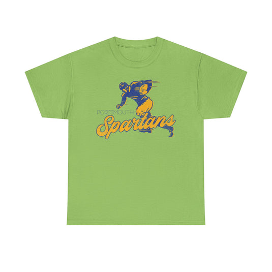 Portsmouth Spartans Retro Nostalgic Football T-shirt