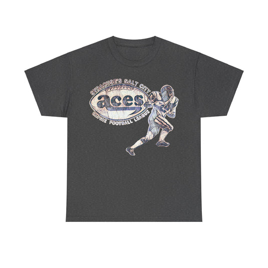 Salt City Aces New York Logo Football Team T-shirt