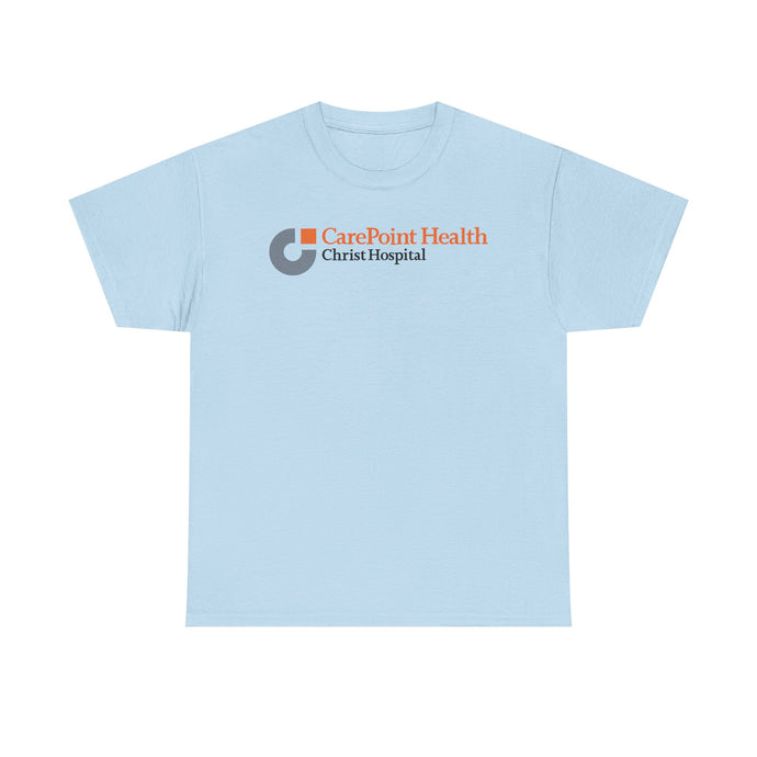 CarePoint Health Logo Jersey City Hospital Graphic T-Shirt Rare Defunct Brand Tee