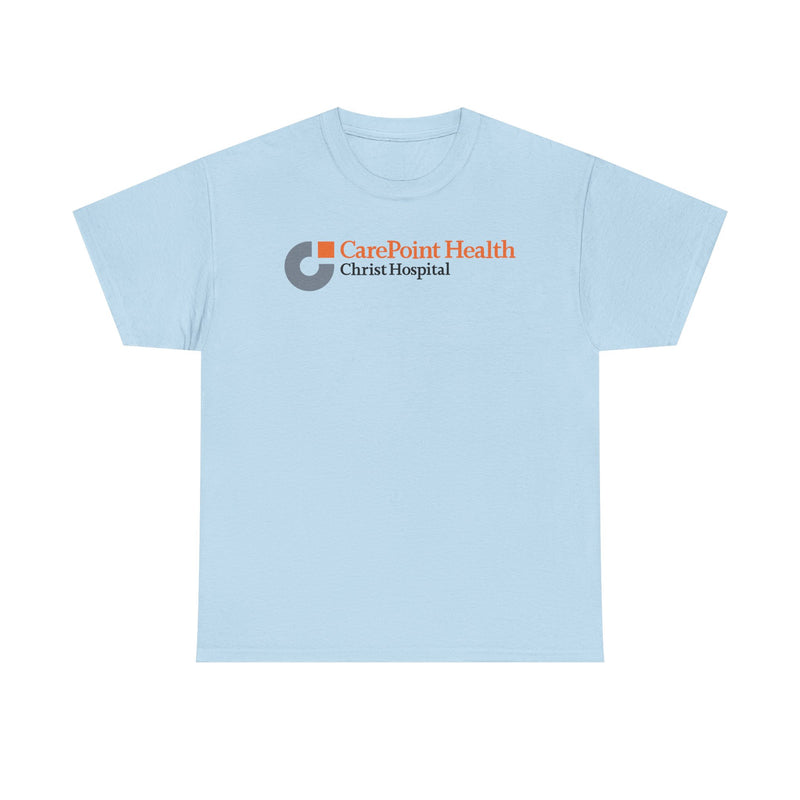 Load image into Gallery viewer, CarePoint Health Logo Jersey City Hospital Graphic T-Shirt Rare Defunct Brand Tee
