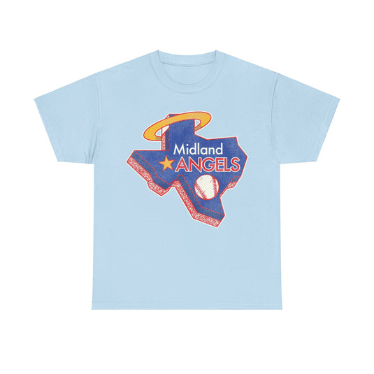 Midland Angels Texas Nostalgic Retro Baseball Team T-shirt