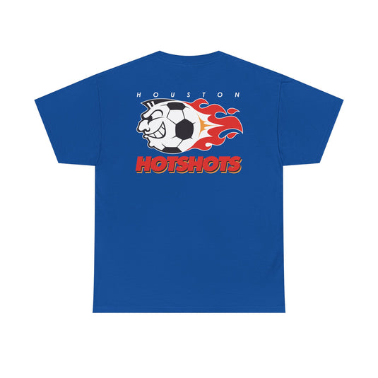 Houston Hotshots Texas Soccer 1994-2000 Double Logo T-shirt