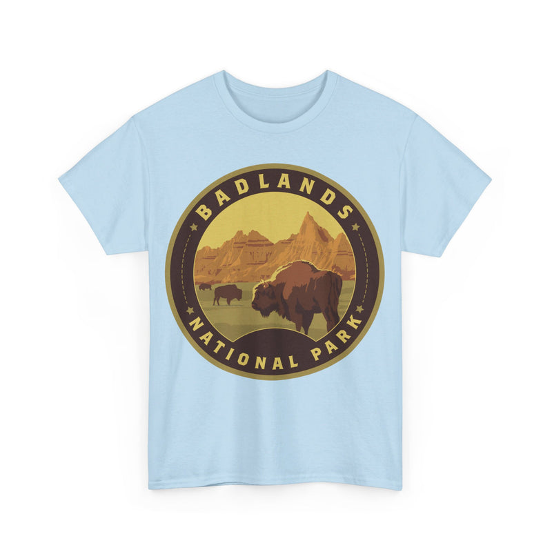 Load image into Gallery viewer, Badlands National Park South Dakota Round Logo T-shirt
