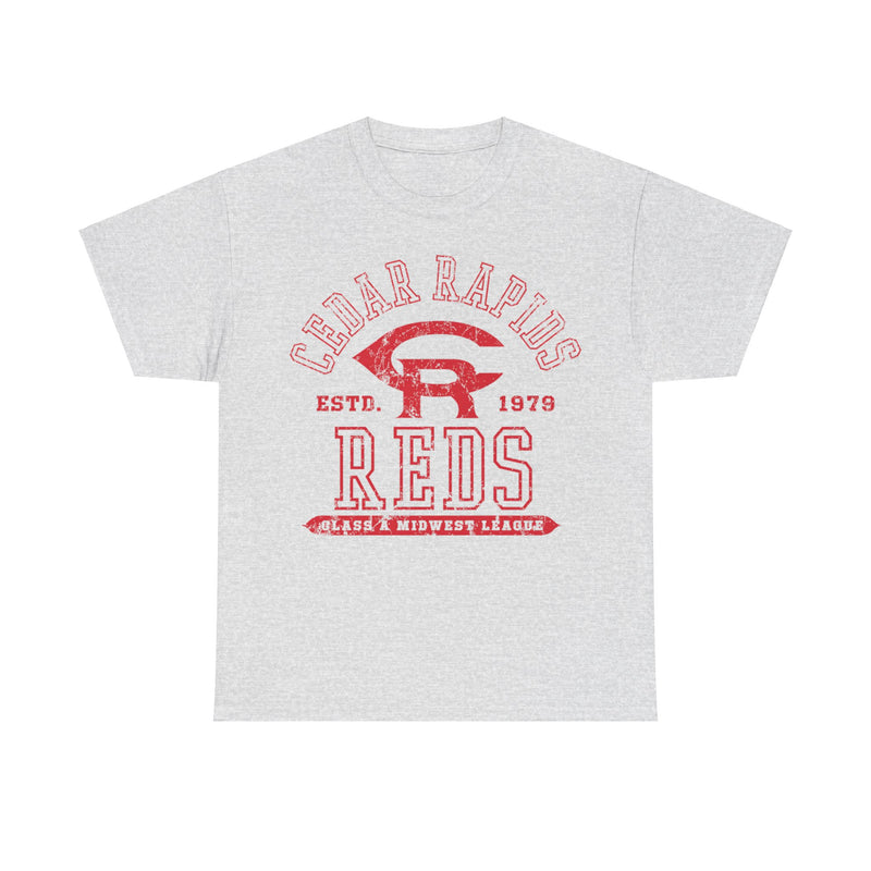 Load image into Gallery viewer, Cedar Rapids Reds Est 1979 Baseball Team T-shirt
