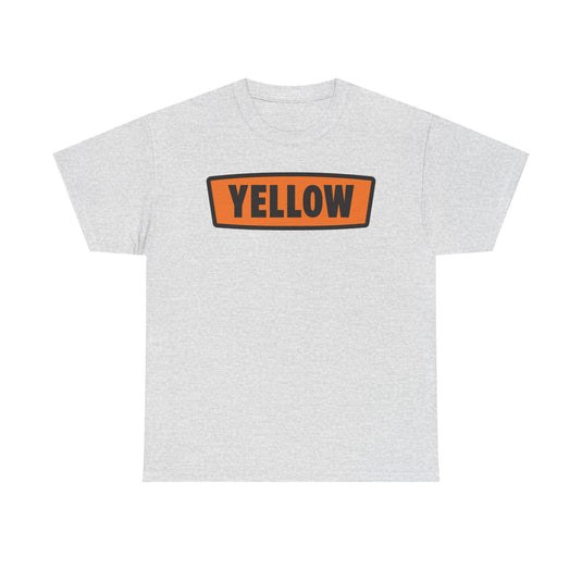Yellow T-Shirt - Trucking Industry Bankrupt Logo Tee
