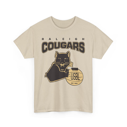 Raleigh Cougars North Carolina Basketball 1997-1999 T-shirt