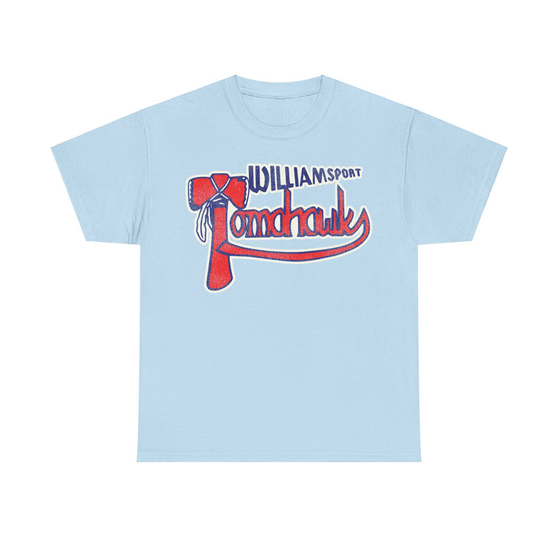 Load image into Gallery viewer, Williamsport Tomahawks Nostalgic Retro Baseball Team T-shirt
