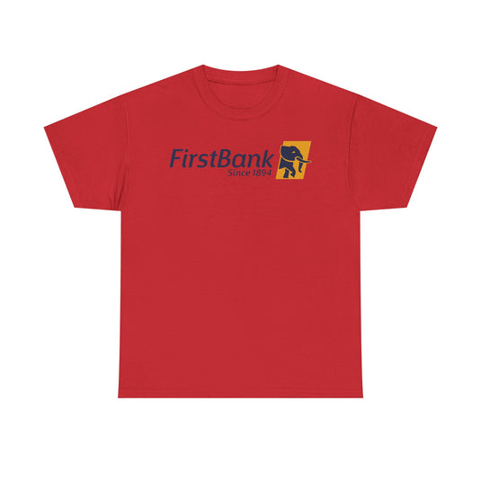 FirstBank Since 1894 Banking Logo Colorado T-Shirt